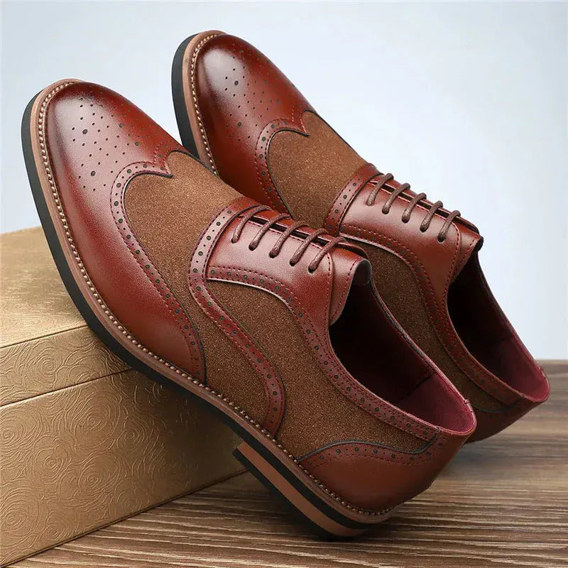 Jackson - Breathable Leather Oxford Shoe