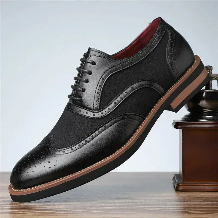 Jackson - Breathable Leather Oxford Shoe