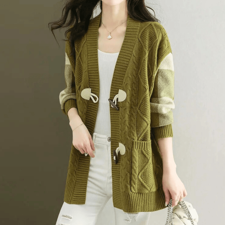 VivaBelle Mid-Long Cardigan