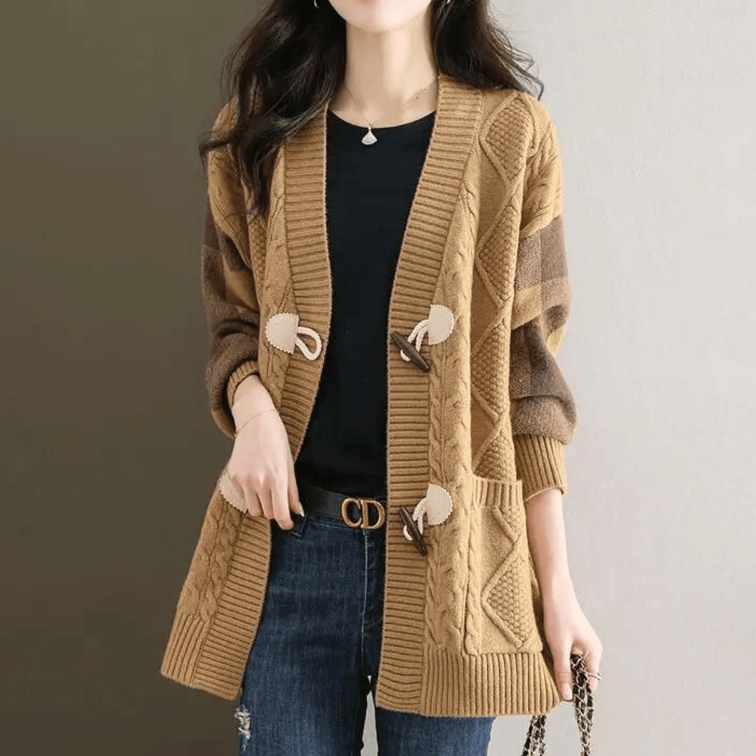 VivaBelle Mid-Long Cardigan