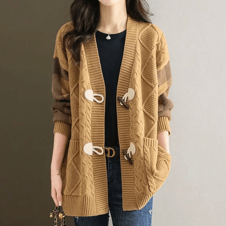 VivaBelle Mid-Long Cardigan