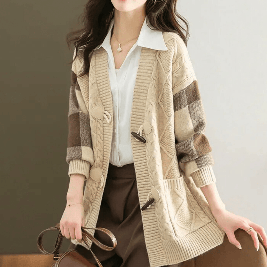 VivaBelle Mid-Long Cardigan