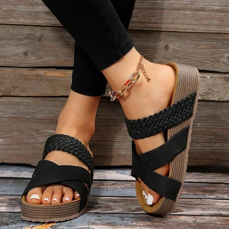 Scarlett Orthopedic Wedge Sandals