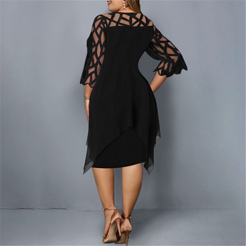 Abelone | Elegant Oversize Midikjole