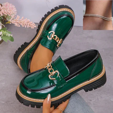 Vintage weiche Loafer für Damen