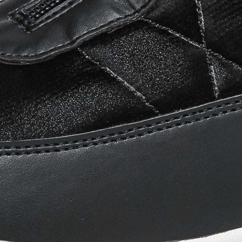 Kvinners sklisikre, varme snøsko med glidelås