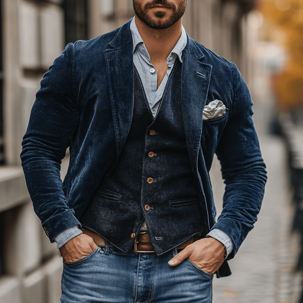 Patricio™ - klassischer Blazer und Weste