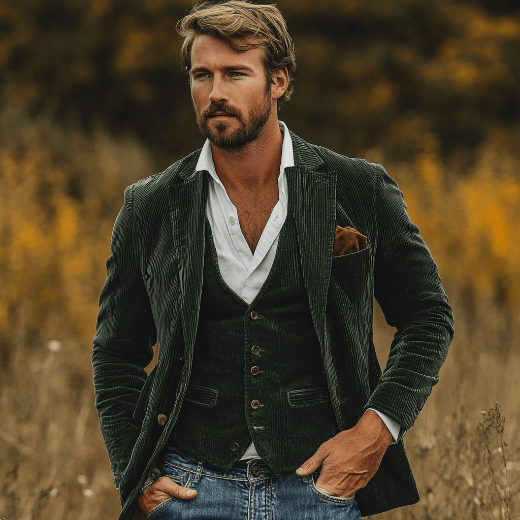 Patricio™ - klassischer Blazer und Weste