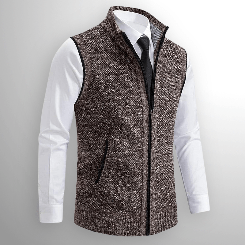 Lansbury Full-Zip Sweater Vest