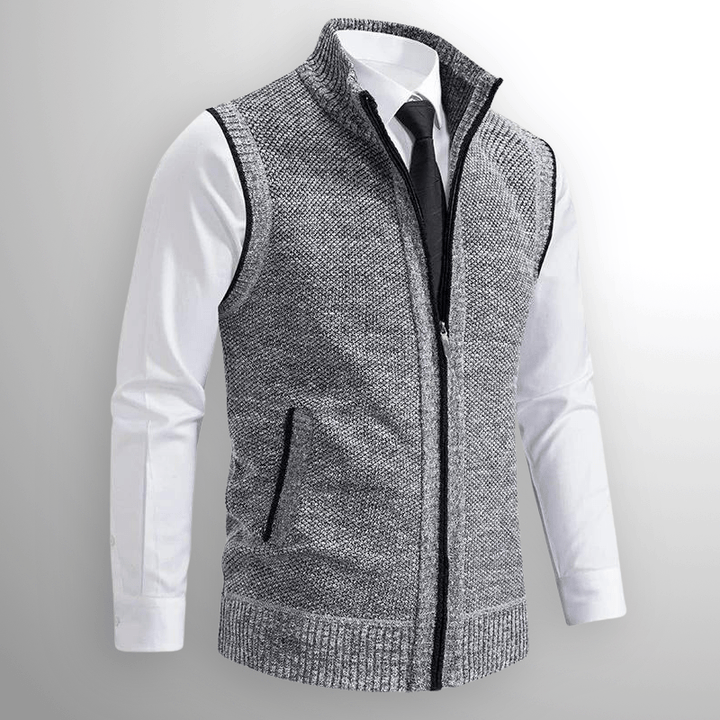 Lansbury Full-Zip Sweater Vest