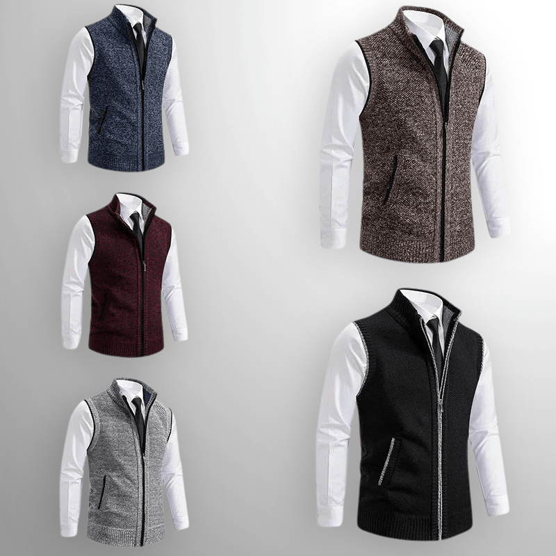 Lansbury Full-Zip Sweater Vest