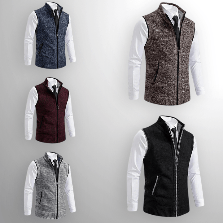 Lansbury Full-Zip Sweater Vest