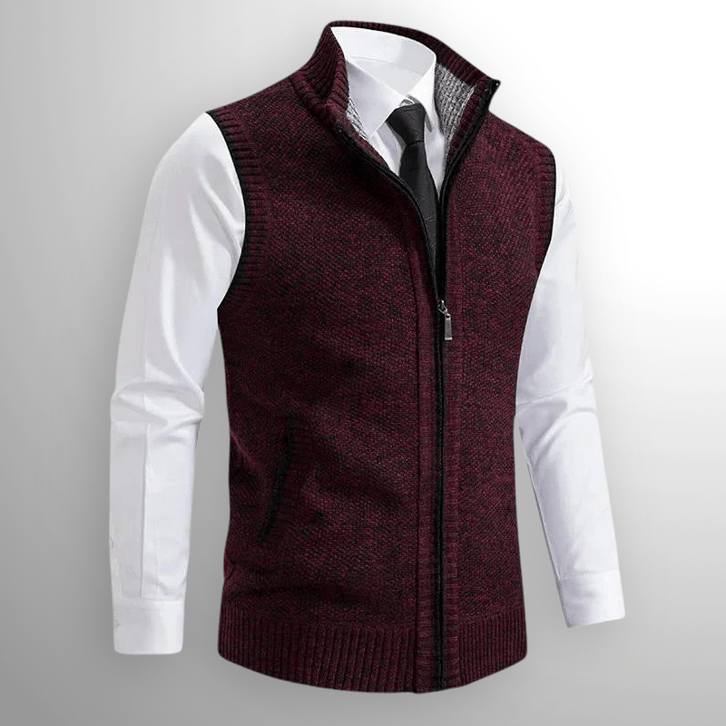 Lansbury Full-Zip Sweater Vest