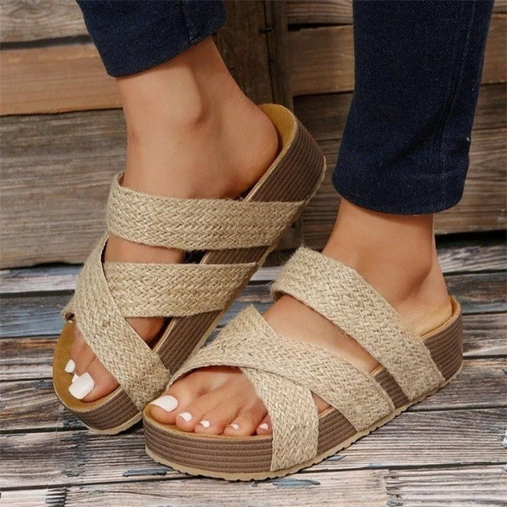 Scarlett Orthopedic Wedge Sandals
