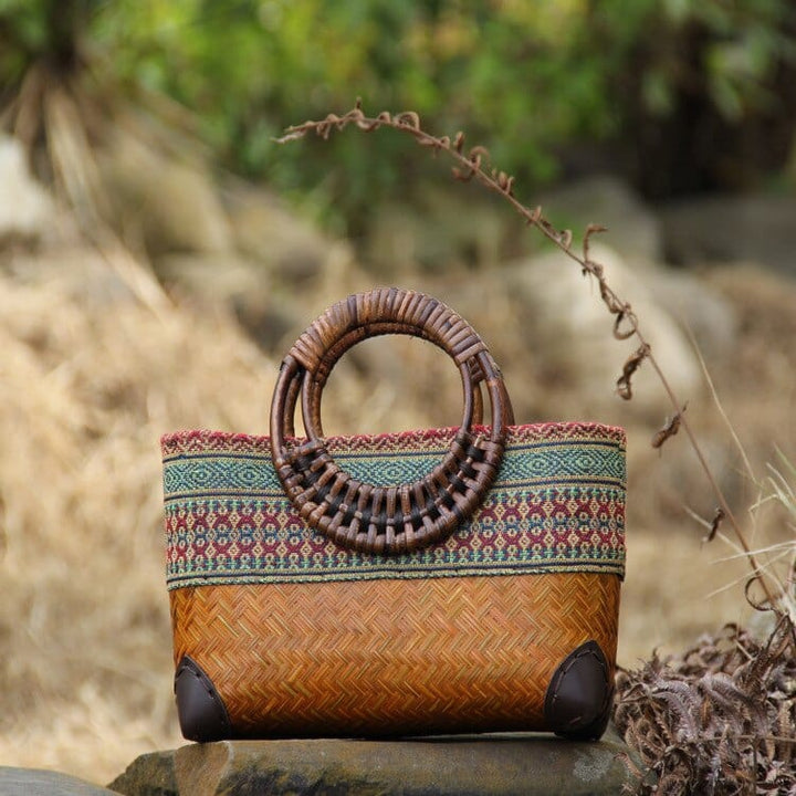 HandMade Bamboo Woven Bag