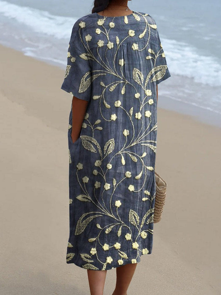 Lydia | Vintage Floral Dress – Limited Edition