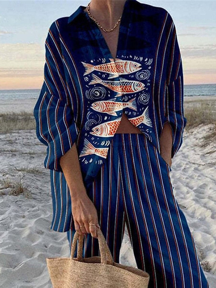 Oceanne Fish Dance Two Piece Set