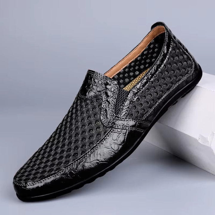 Marco Modern Mesh Loafers with Comfort Insole