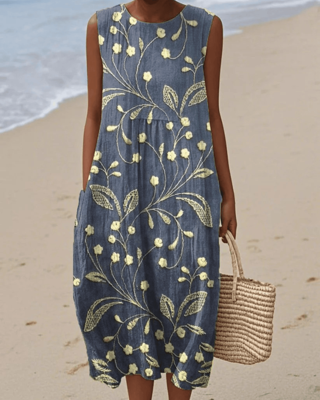 Lydia | Vintage Floral Dress – Limited Edition